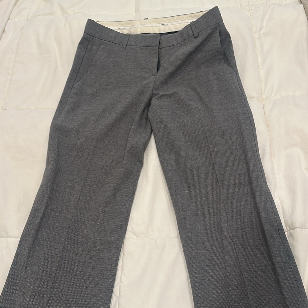 Theory 2 Piece Suit- Wool Grey Blazer and Trousers - Picture 13 of 13